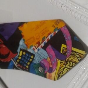 Addiction Vintage Abstract Silk Tie